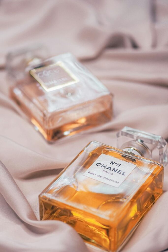 Chanel Coco Mademoiselle and Chanel Number 5 perfumes