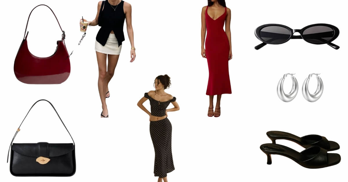 Femme fatale summer wardrobe editorial