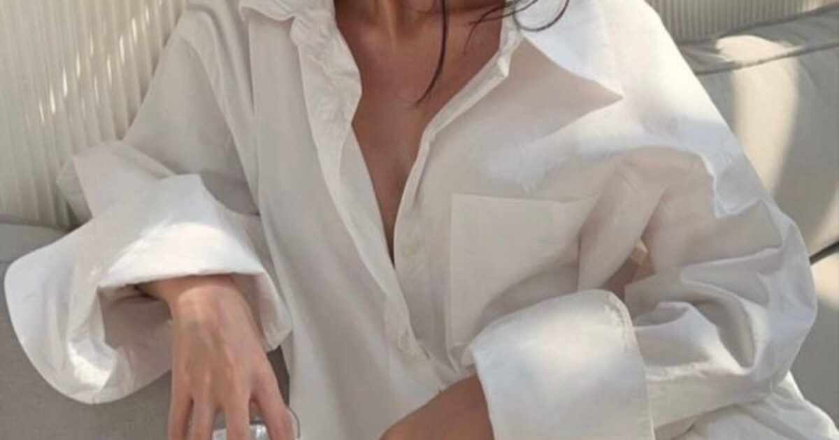 Editorial model photo demonstrating elevated affordable luxury style