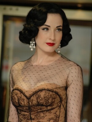 Dita Von Teese femme fatale