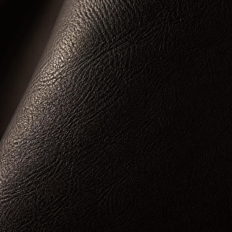 Hermes style black leather texture